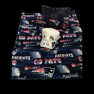 Sports Bag,Cap, and Blanket Bundle